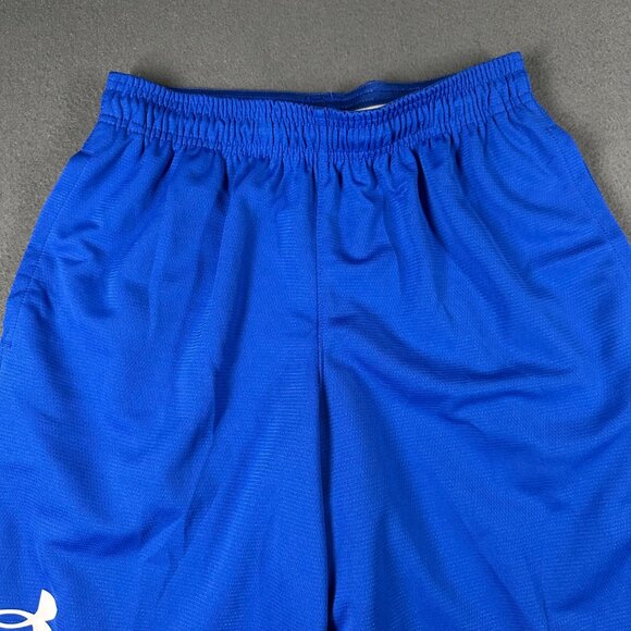 Under Armour Mens Small Blue White Perimeter Shorts 9.5 Inch Inseam NWT - Picture 4 of 10